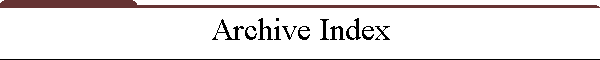 Archive Index